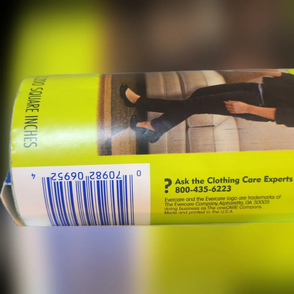 Evercare Large Surface Mega Pet Lint Roller Refill 50 Layers 10